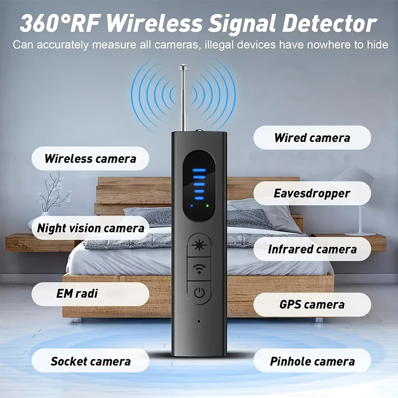 Home Security System - Hidden Camera Detector Anti-Spy Car GPS