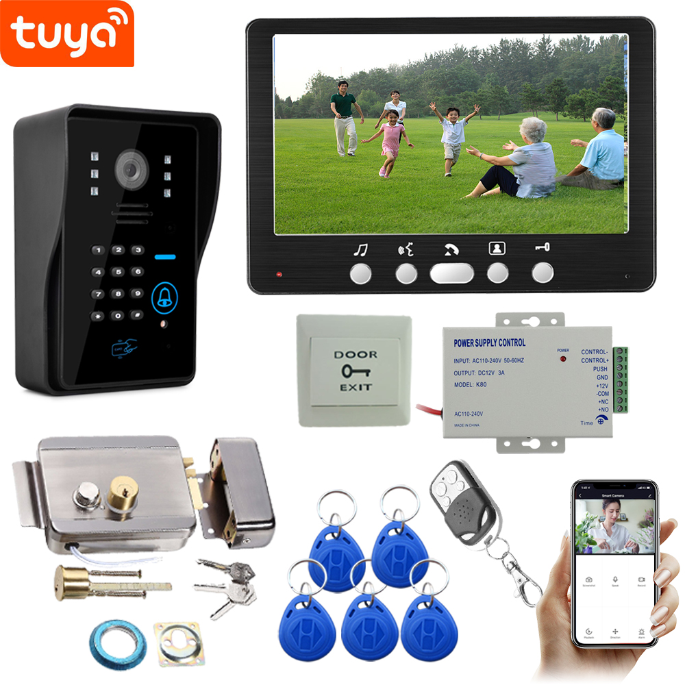 Home Security Cameras Uk - WIFI Video Intercom for home wireless