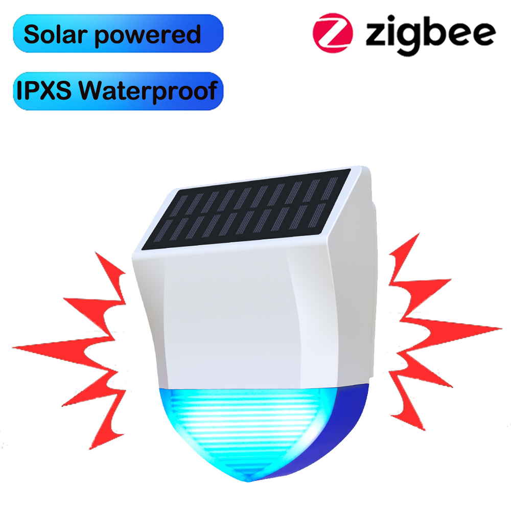 Alarm Siren Outdoor - Tuya Smart Zigbee/Wifi Siren Alarm Waterproof