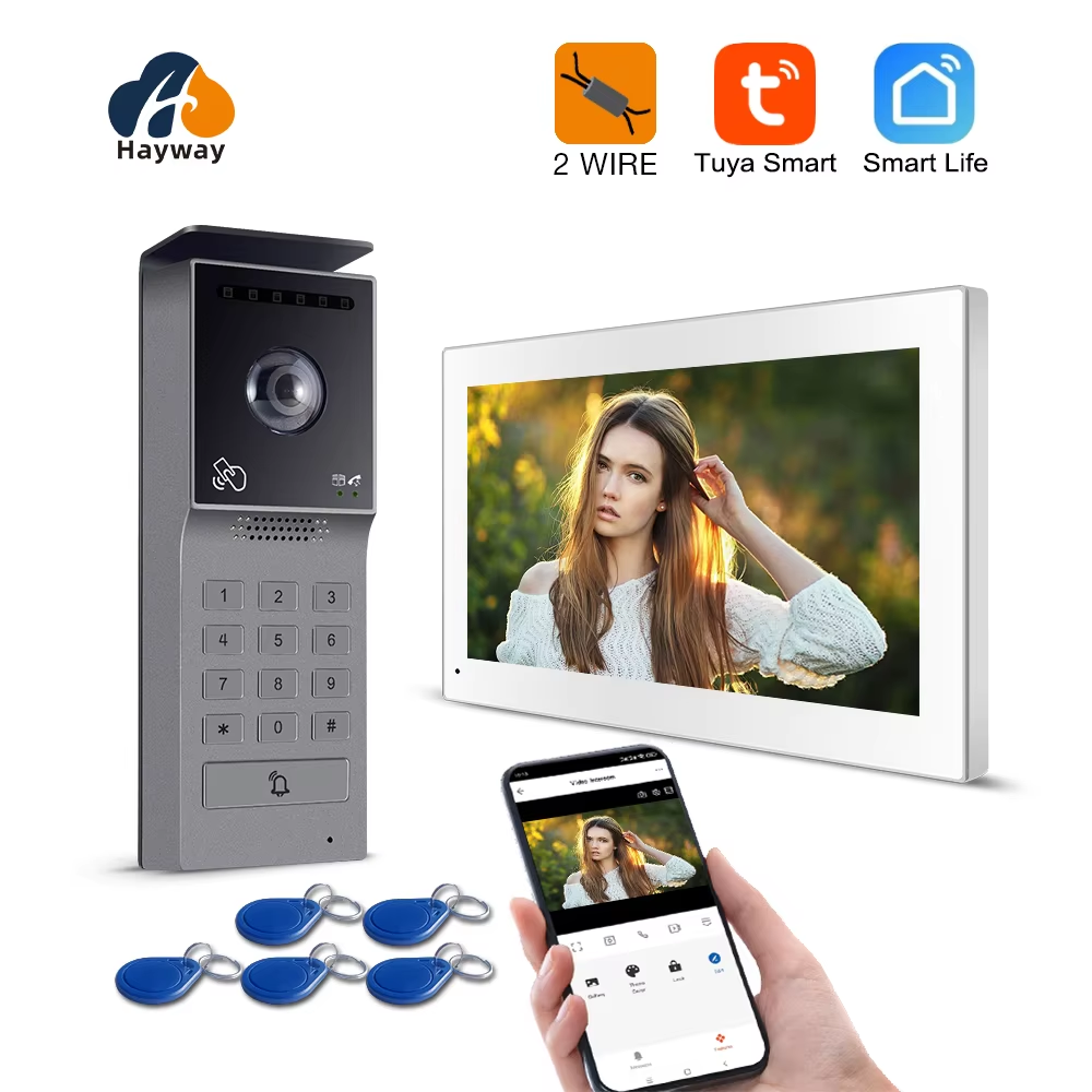 Home Security Cameras Uk - Hayway 2-Wires Video intercom Tuya Wifi