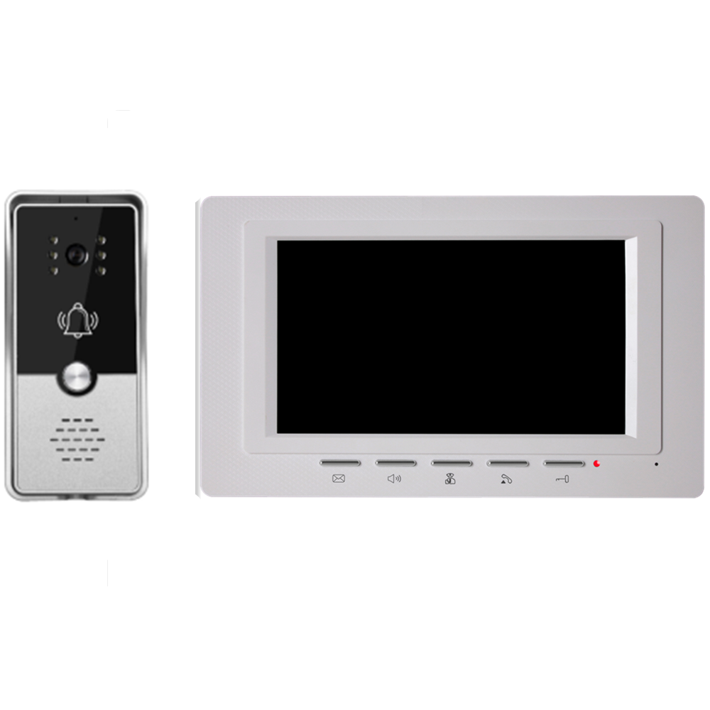Home Security Land - 7Inch IPS Screen 1v1 Wired Video