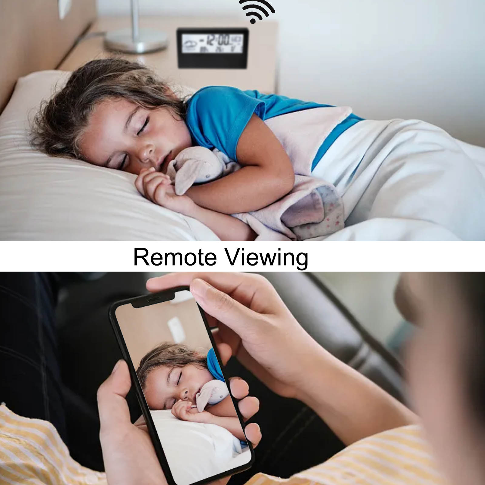 4K HD Wireless Alarm Clock Cam - đánh giá và giá Hidden Camera Clock
