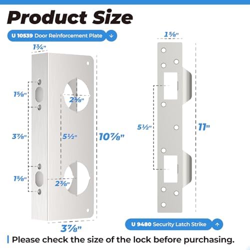 2-Pack Door Reinforcement & St - đánh giá và giá Door Reinforcer Kit