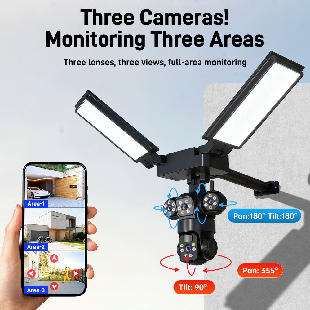 4G/LTE 3 Lens 3 Screen Solar C - đánh giá và giá Alarm Siren Outdoor