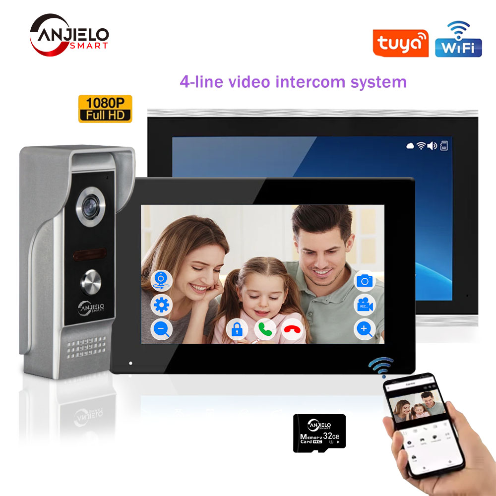 ANJIELO Tuya WiFi 1080P Video  - đánh giá và giá Home Security Cameras Uk