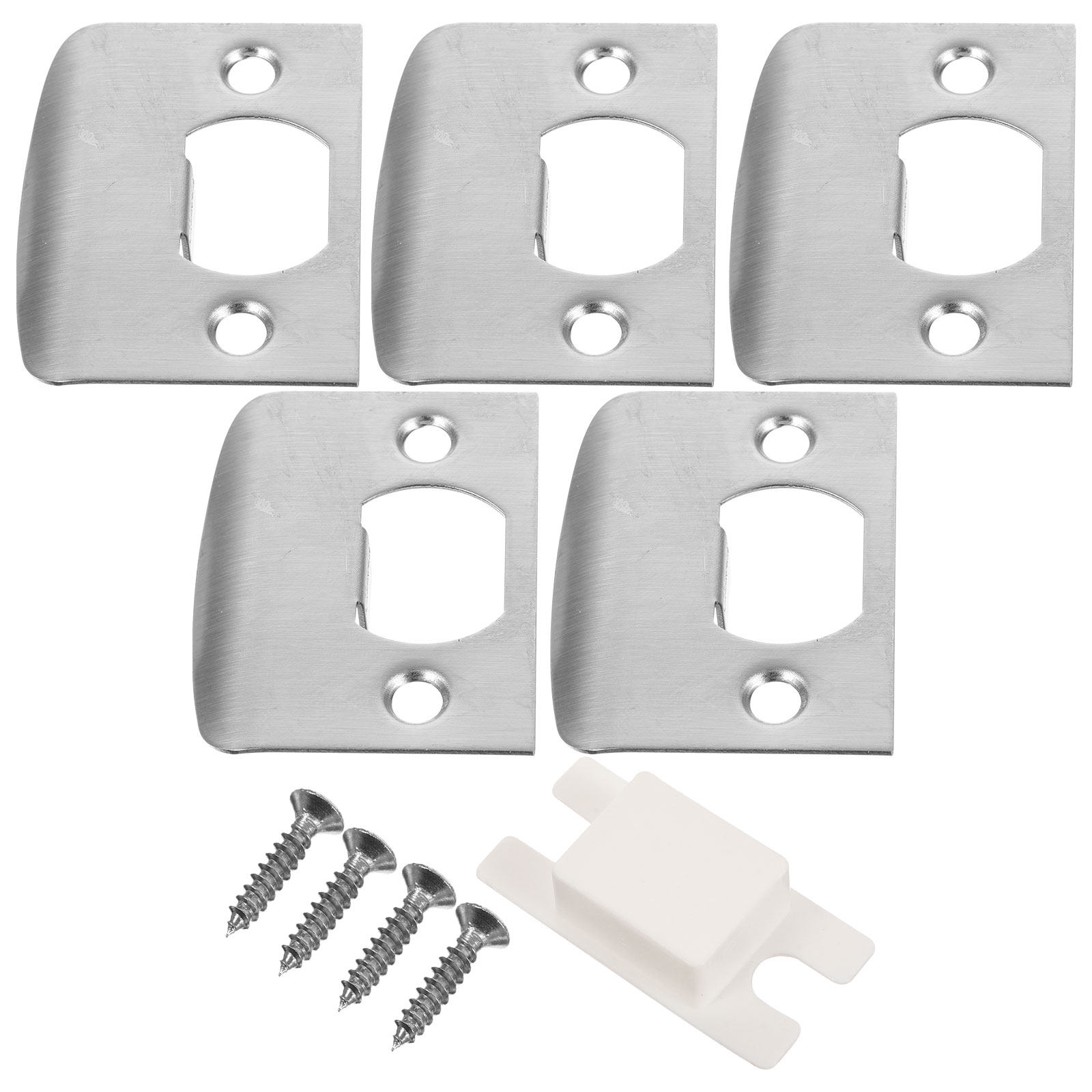 4Sets Door Strike Plate Stainl - đánh giá và giá Door Reinforcer Kit