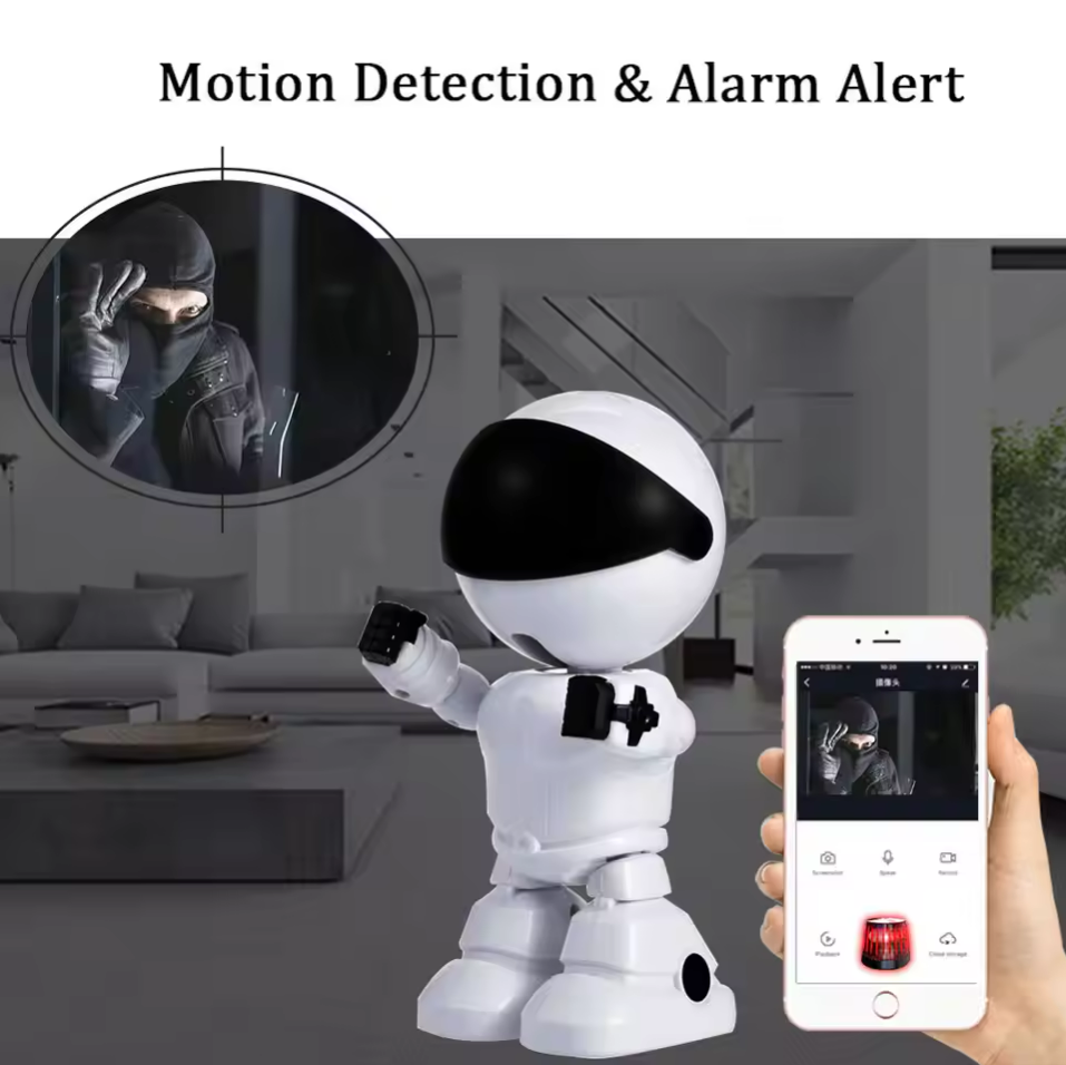 Smart Robot WiFi IP Camera 108 - đánh giá và giá Home Security Robot