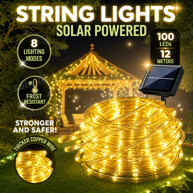 LED String Lights Garden Outdo - đánh giá và giá Solar Security Light