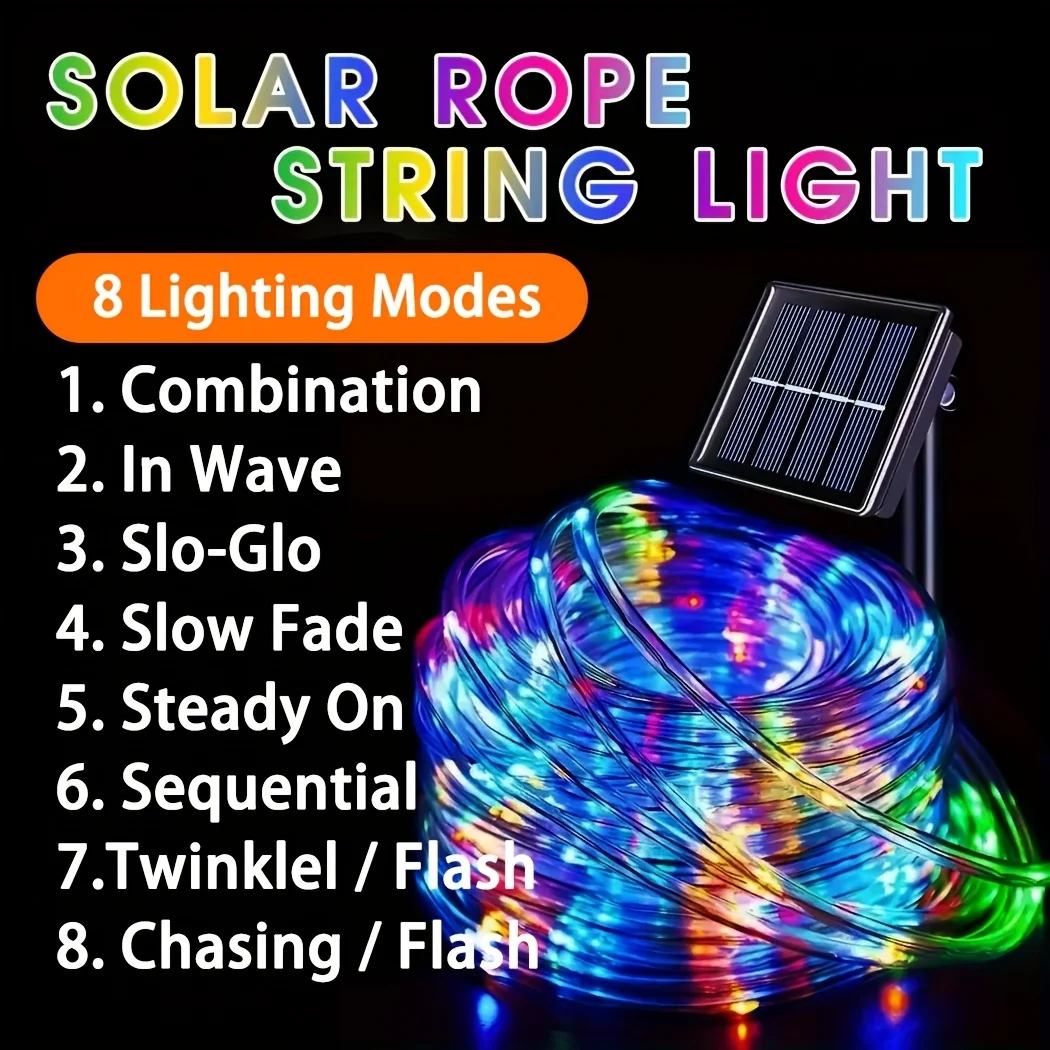 LED String Lights Garden Outdo - đánh giá và giá Solar Security Light