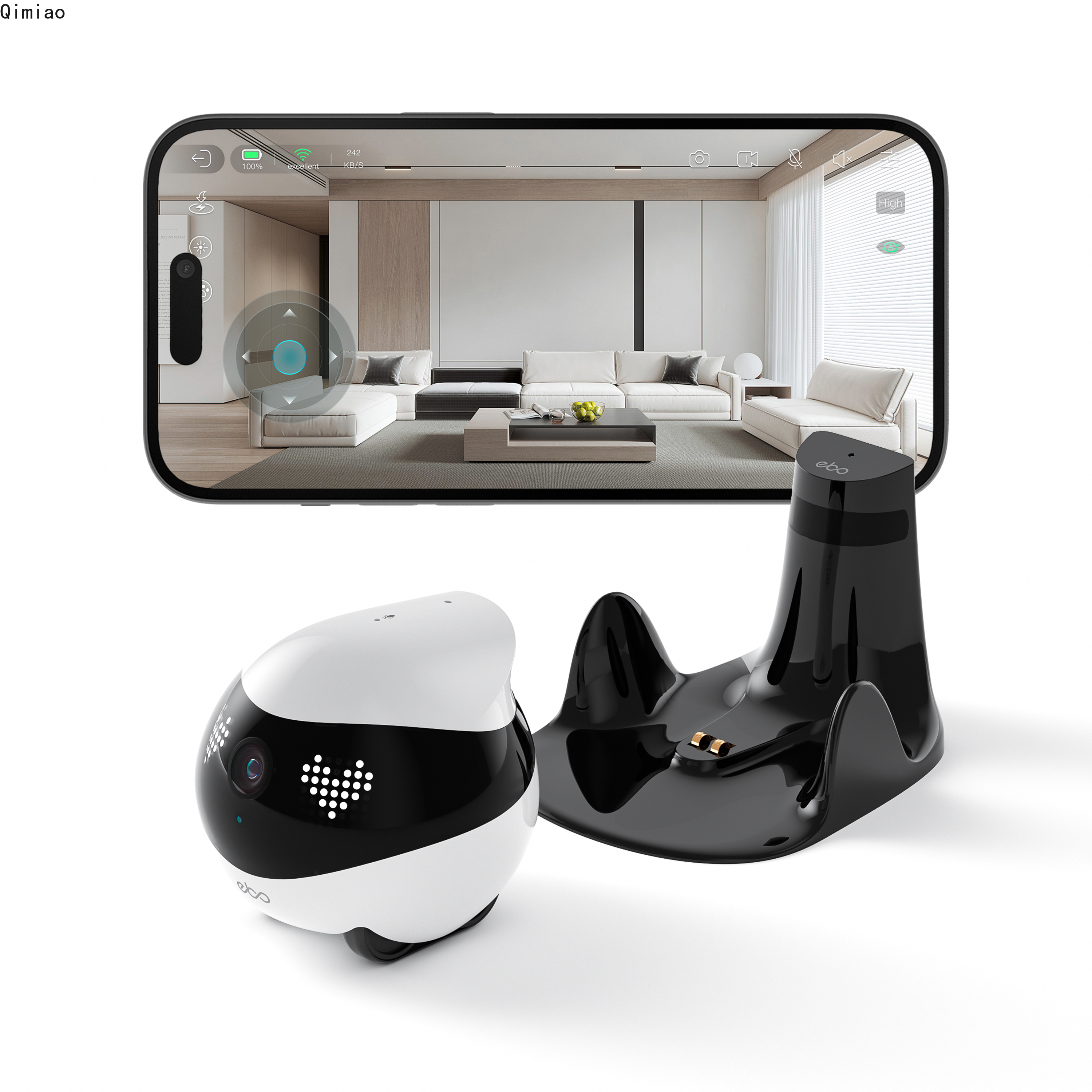 Enabot EBO AIR 2 Companion Rob - đánh giá và giá Home Security Robot