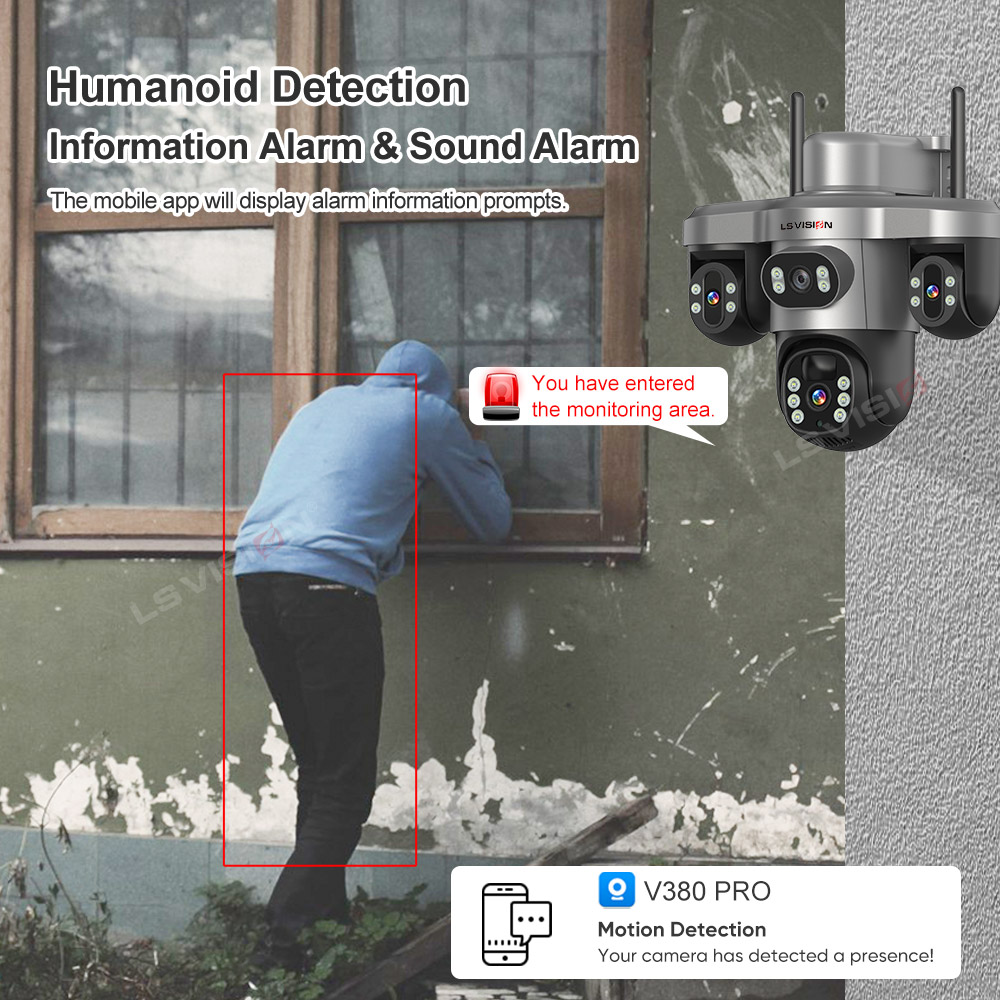 LS VISION Multiple Lens 3 Scre - đánh giá và giá Alarm Siren Outdoor