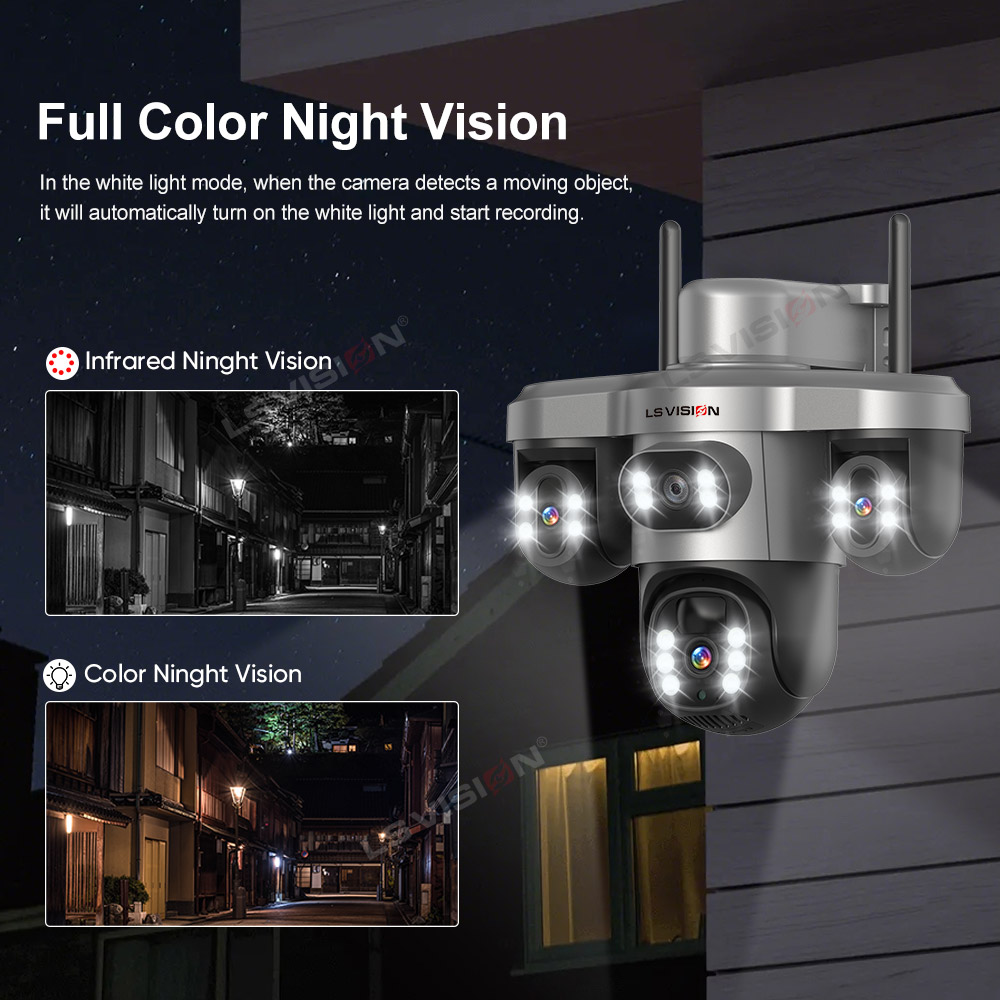 LS VISION Multiple Lens 3 Scre - đánh giá và giá Alarm Siren Outdoor