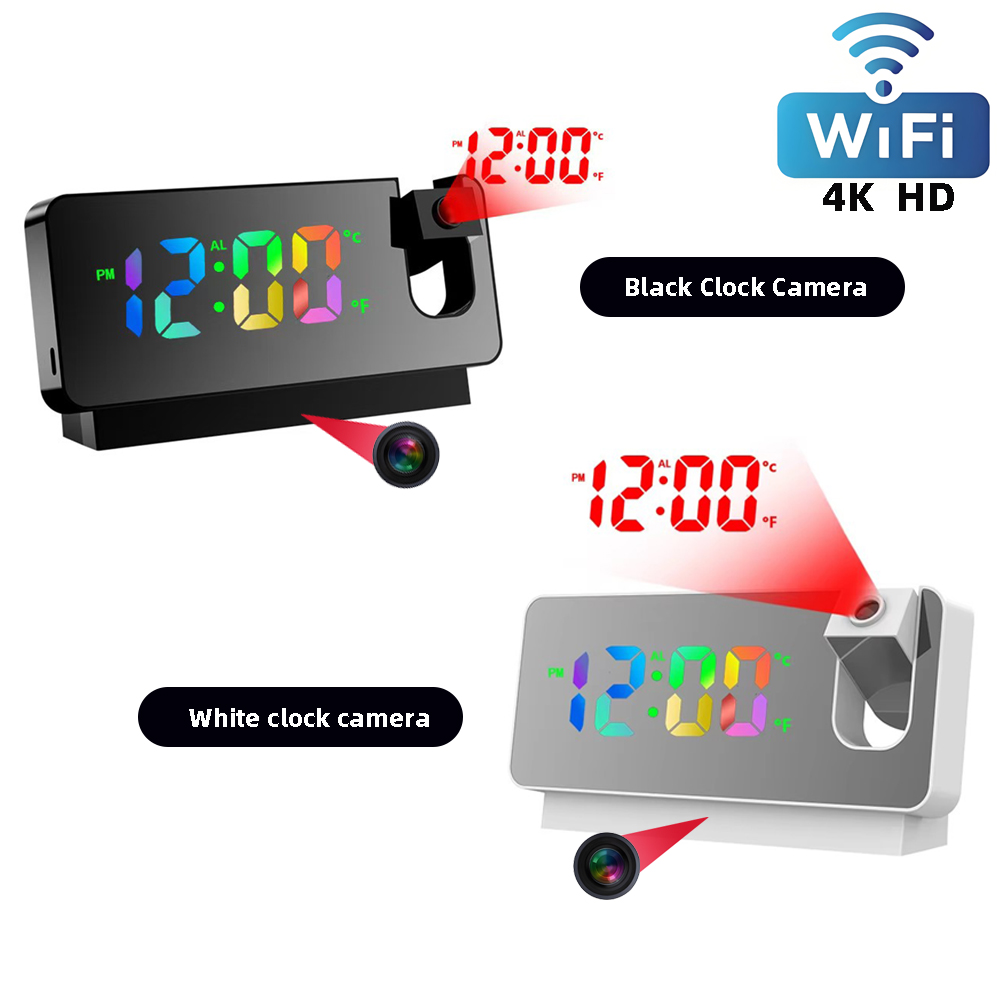 HD4K mini clock camera, suppor - đánh giá và giá Hidden Camera Clock