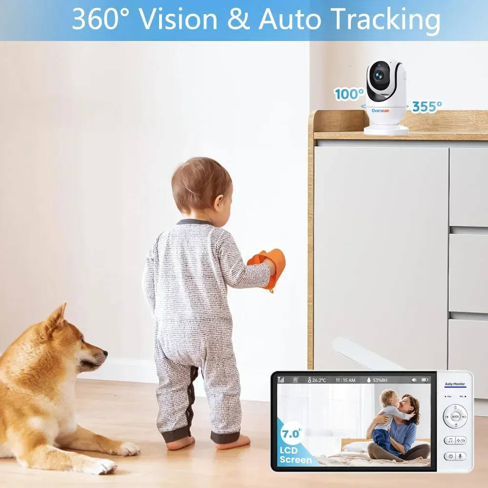 7 Inch Display Screen Video Ba - đánh giá và giá Home Security Cameras Uk