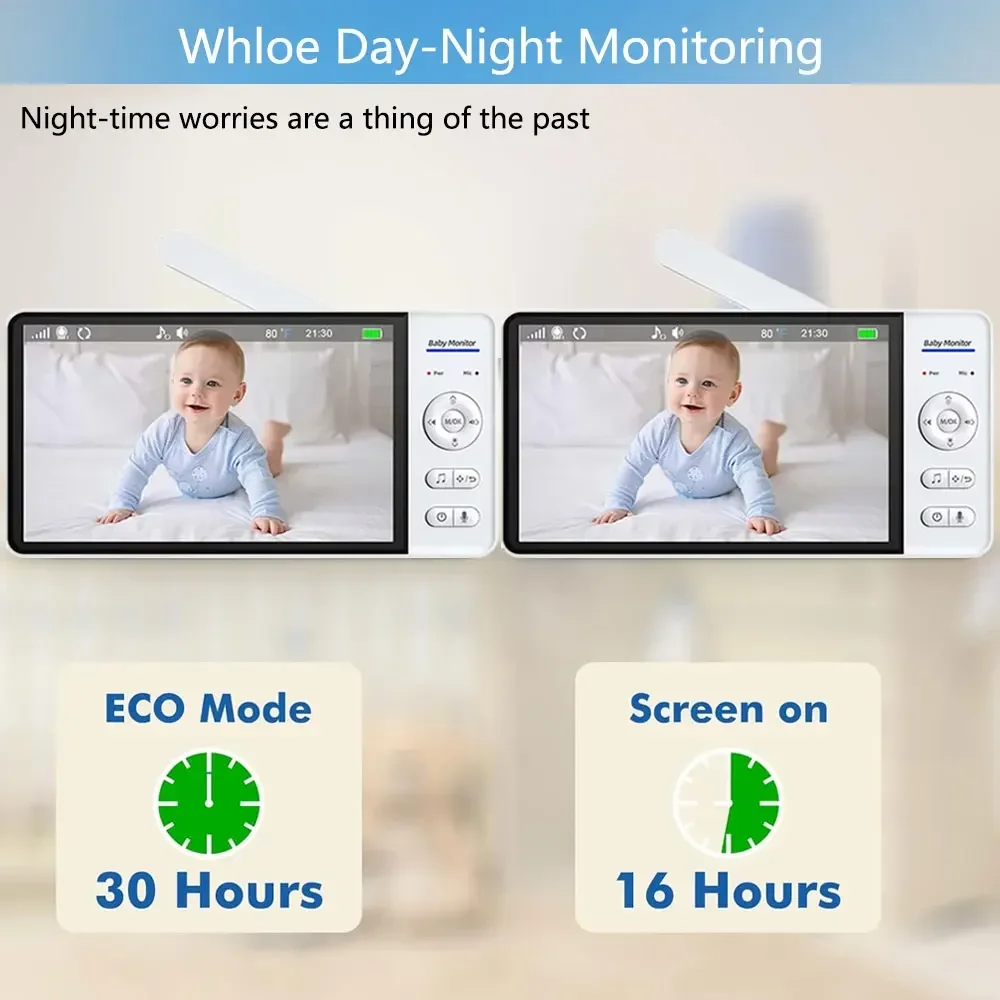 7 Inch Display Screen Video Ba - đánh giá và giá Home Security Cameras Uk