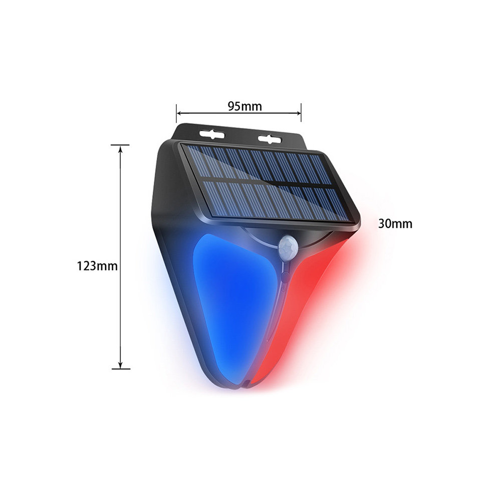 Solar Alarm Lamp Solar Powered - đánh giá và giá Solar Security Light