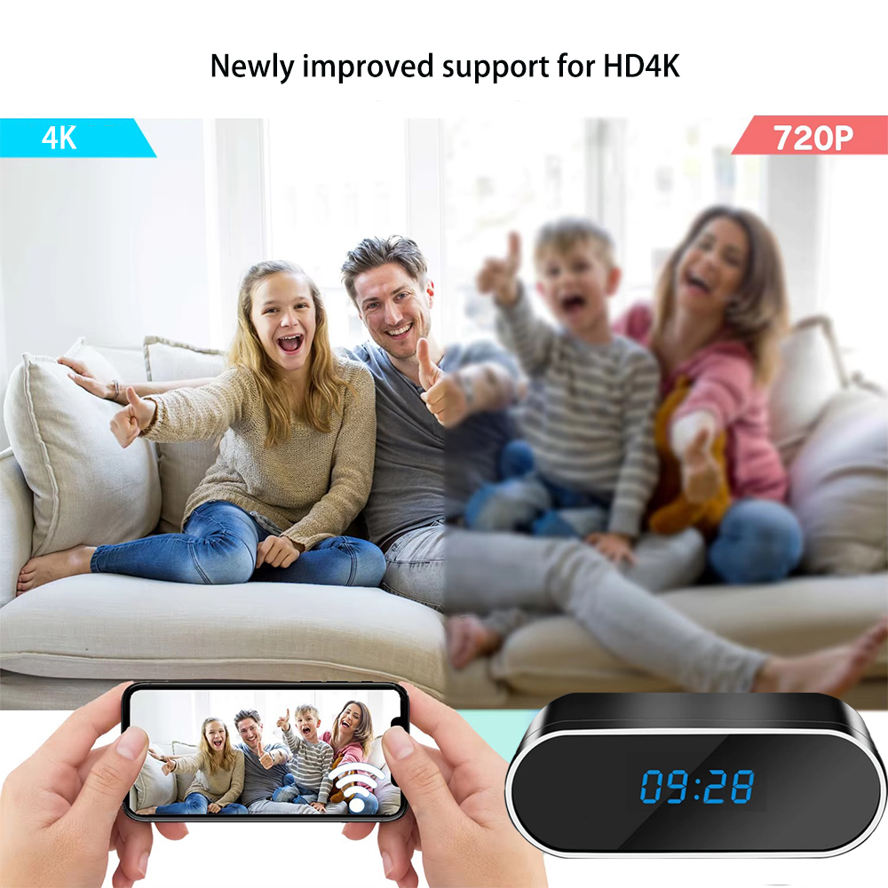 Fully upgraded and improved WI - đánh giá và giá Hidden Camera Clock
