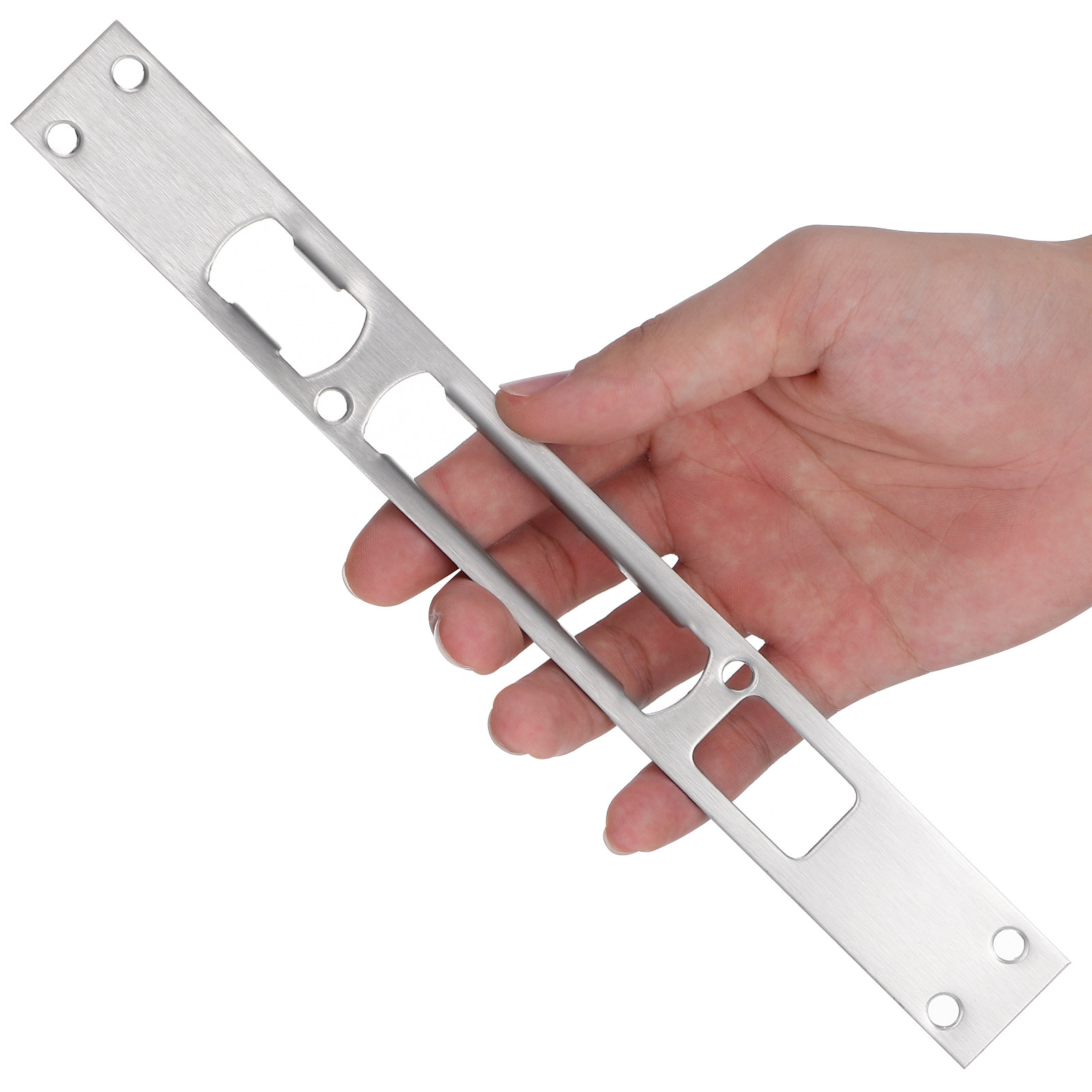 2Pcs Door Strike Plate Stainle - đánh giá và giá Door Reinforcer Kit