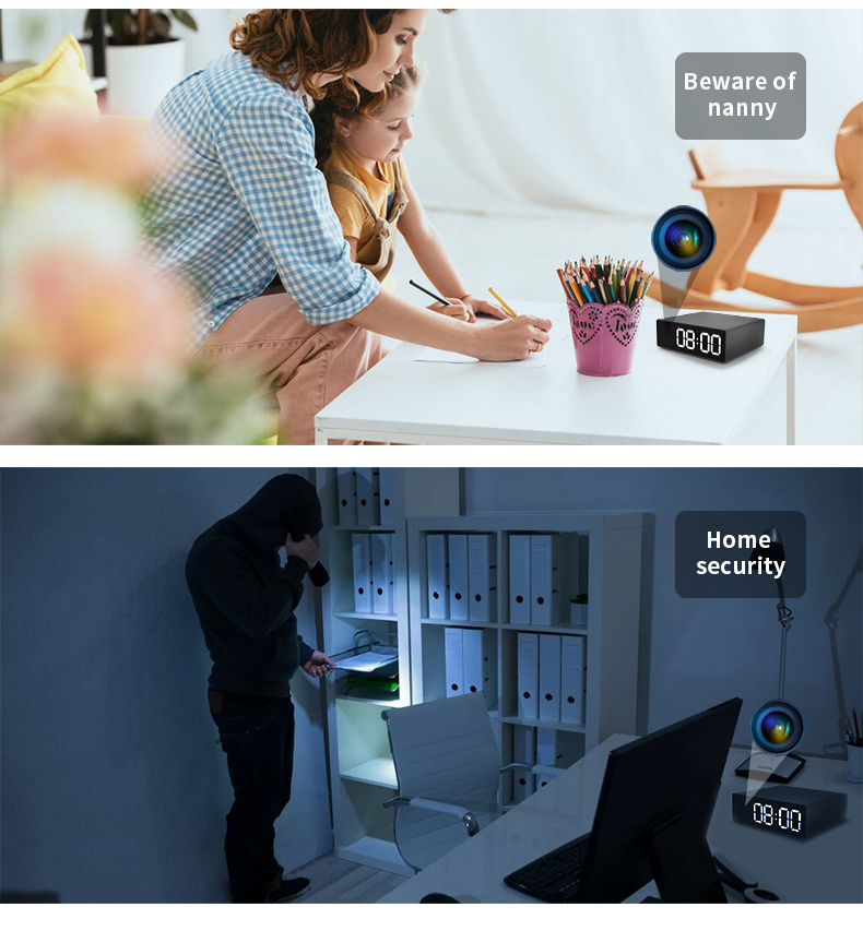 1080P Night Vision Clock Camer - đánh giá và giá Hidden Camera Clock