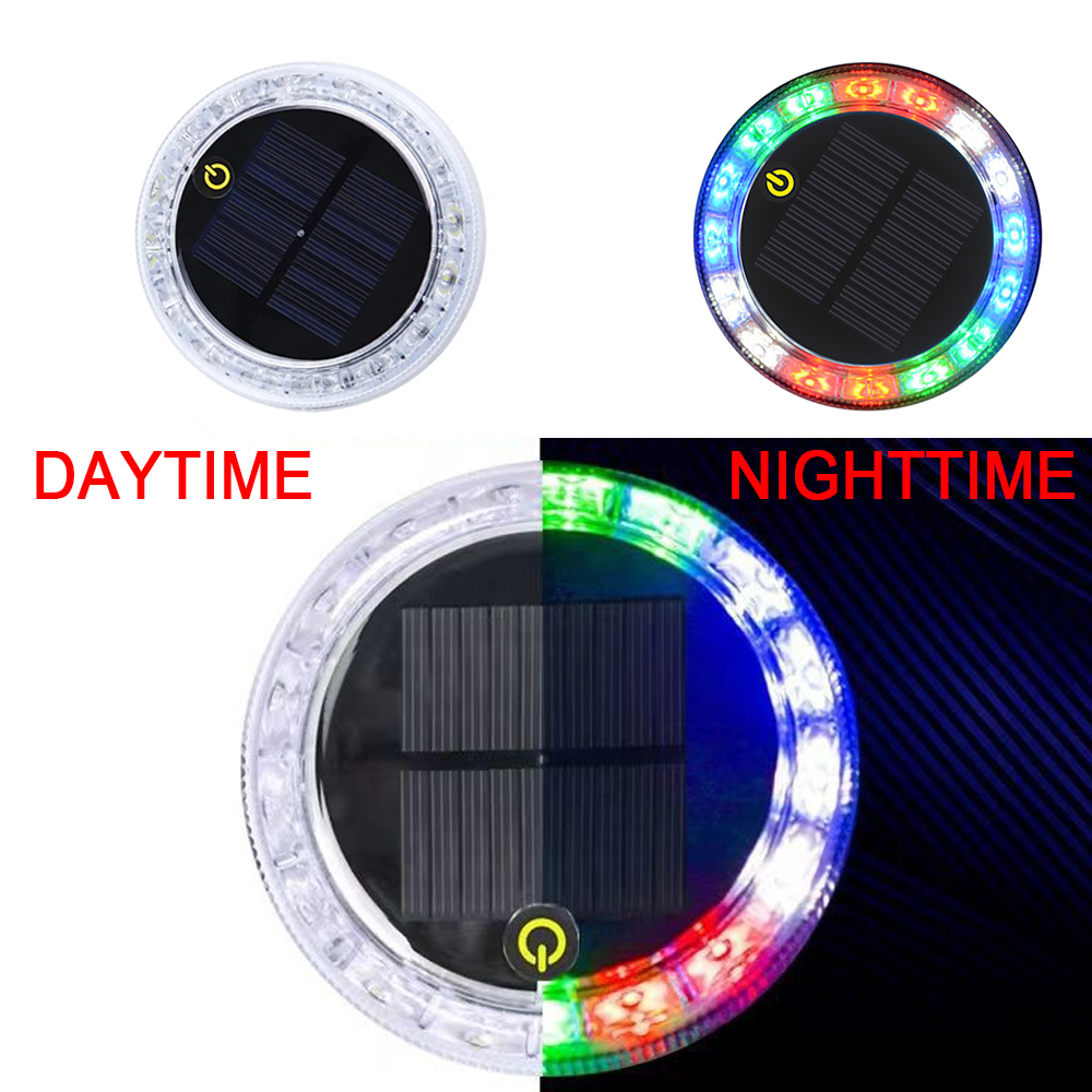 1/2x Car Wireless Strobe Touch - đánh giá và giá Solar Security Light