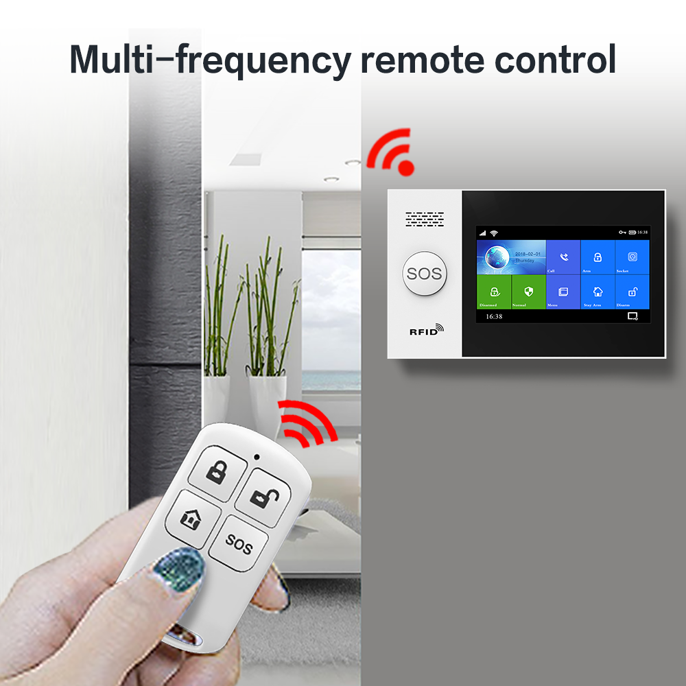 HIVA PF-50 Wireless 433MHz Rem - đánh giá và giá Home Security System