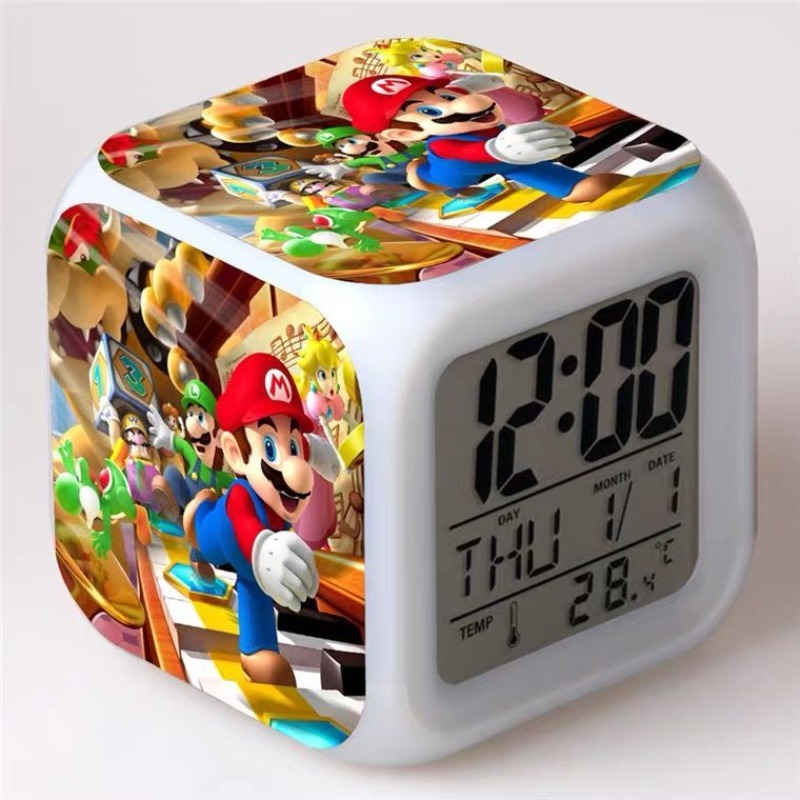 Super Mario Alarm Clock Cute C - đánh giá và giá Home Security Electronics