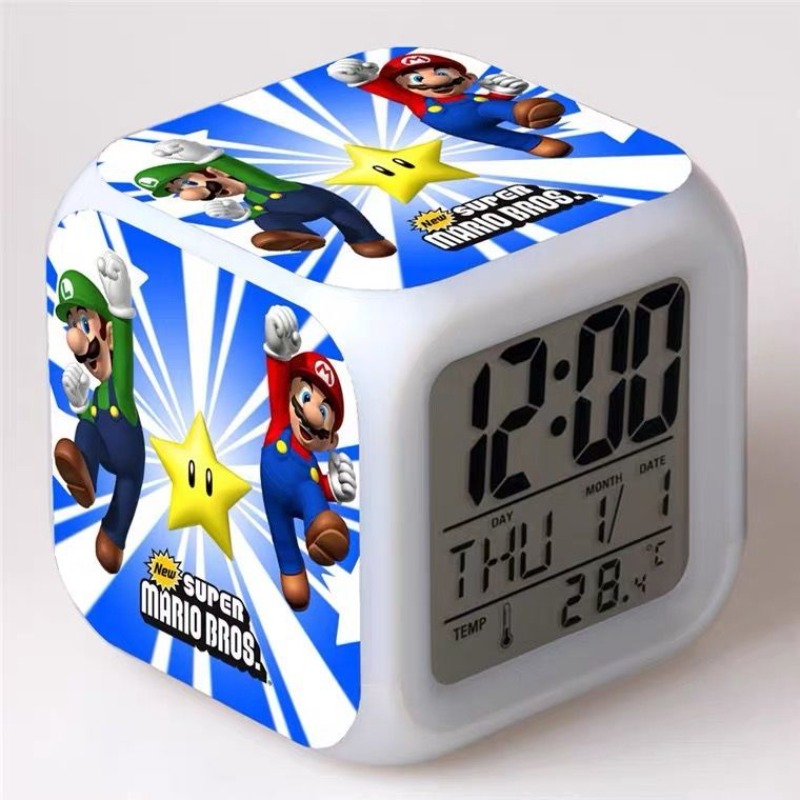 Super Mario Alarm Clock Cute C - đánh giá và giá Home Security Electronics