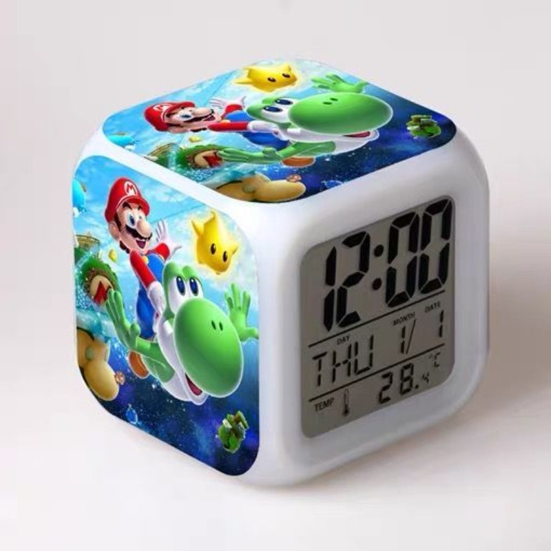 Super Mario Alarm Clock Cute C - đánh giá và giá Home Security Electronics