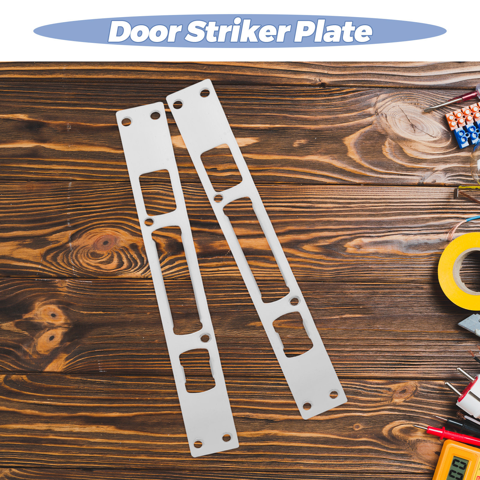 2Pcs Heavy Duty Stainless Stee - đánh giá và giá Door Reinforcer Kit