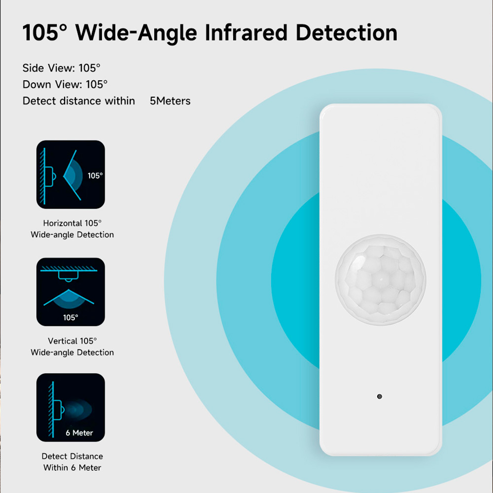 WiFi Smart PIR Motion Sensor T - đánh giá và giá Home Security System