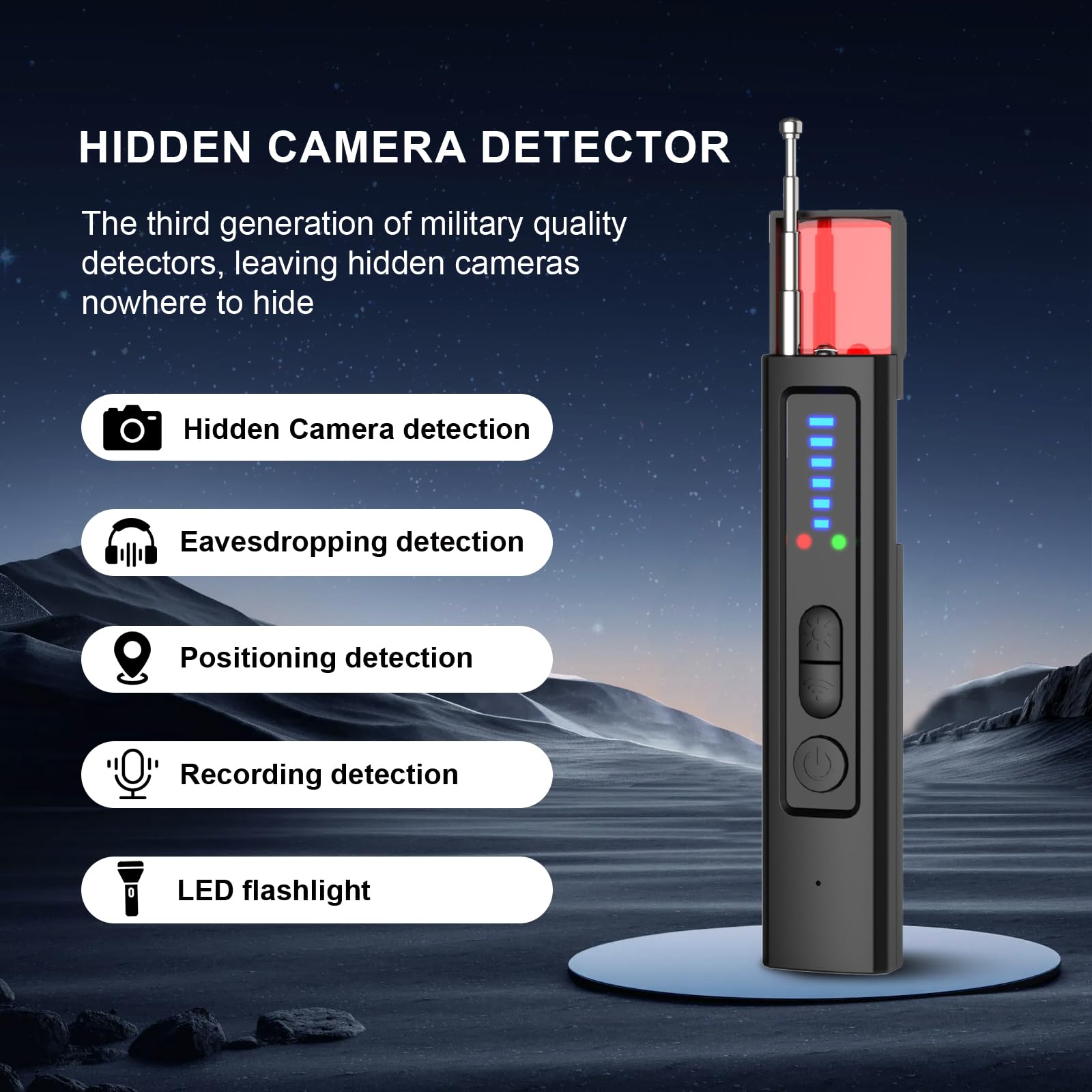 6-in-1 Anti-Spy Hidden Camera  - đánh giá và giá Home Security System