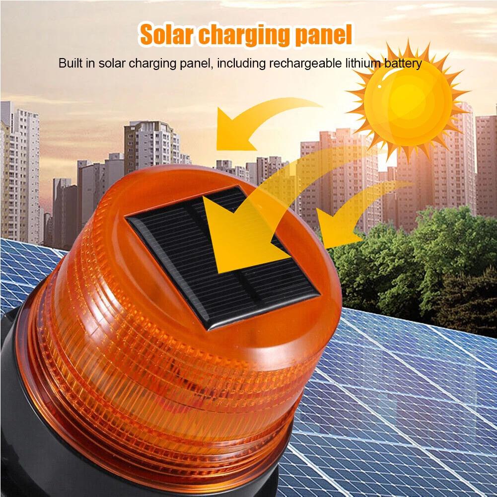 Solar Power Warning Flash Beac - đánh giá và giá Solar Security Light