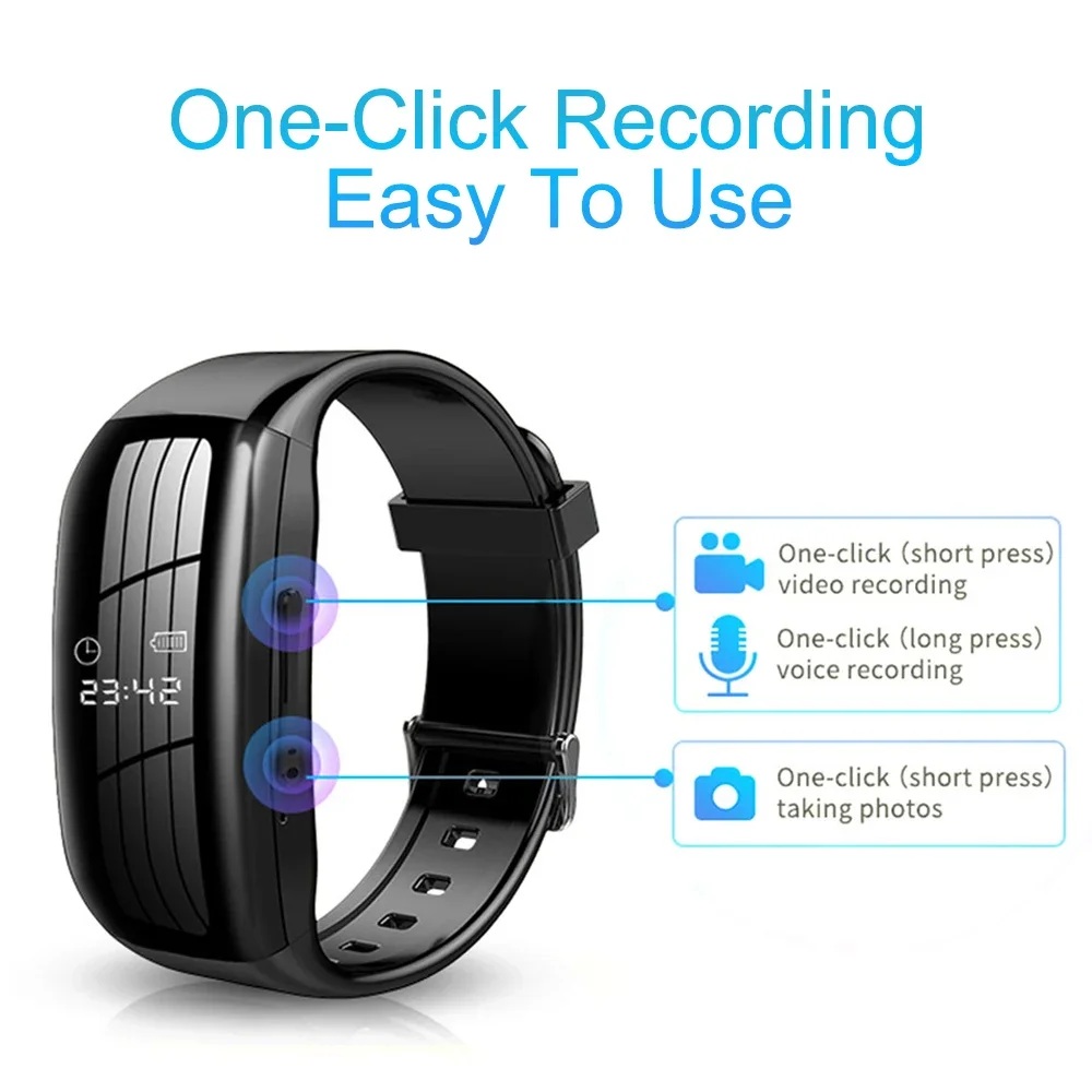 Mini Camera Watch 1080P HD DV  - đánh giá và giá Hidden Camera Clock