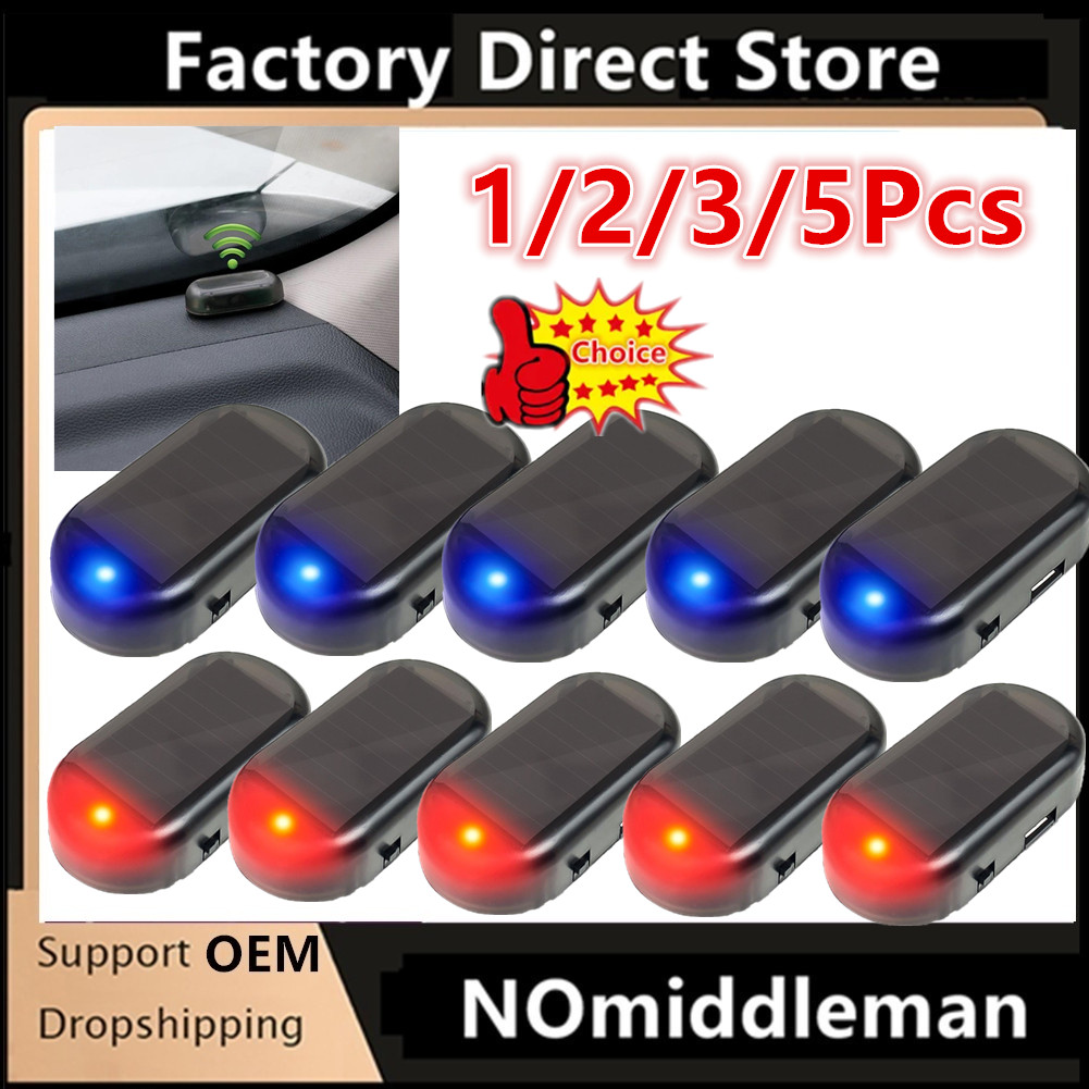 1/2/3/5X Car Fake Security Lig - đánh giá và giá Solar Security Light