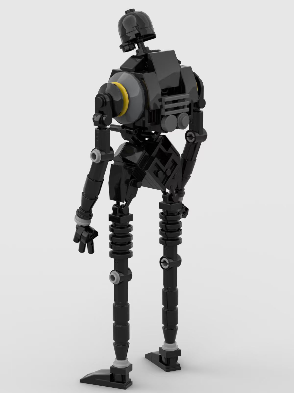 New MOC Black Security Robot H - đánh giá và giá Home Security Robot