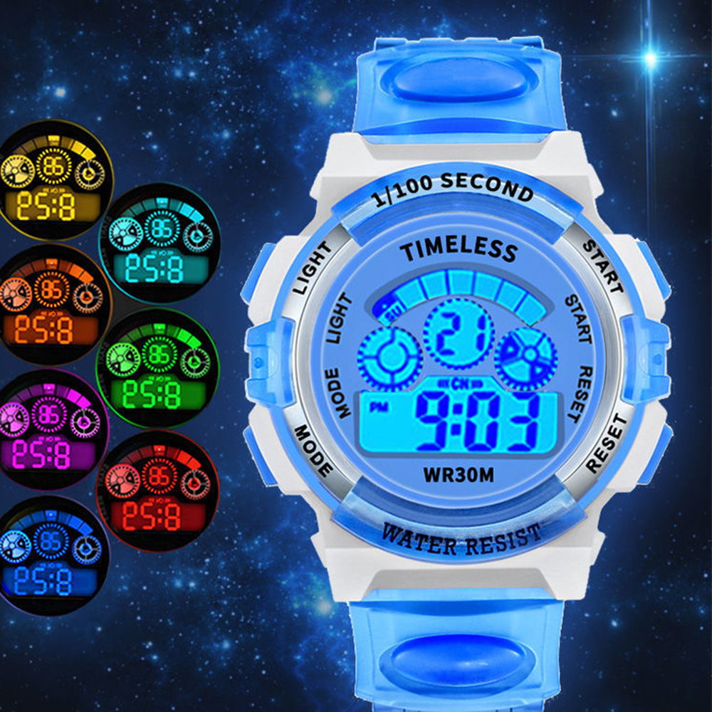 Kids Electronic Watches Color  - đánh giá và giá Home Security Electronics