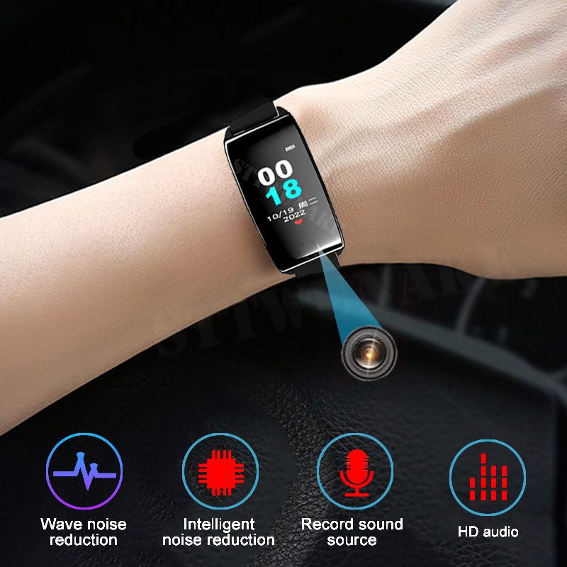 Mini Camera Watch 1080P HD DV  - đánh giá và giá Hidden Camera Clock