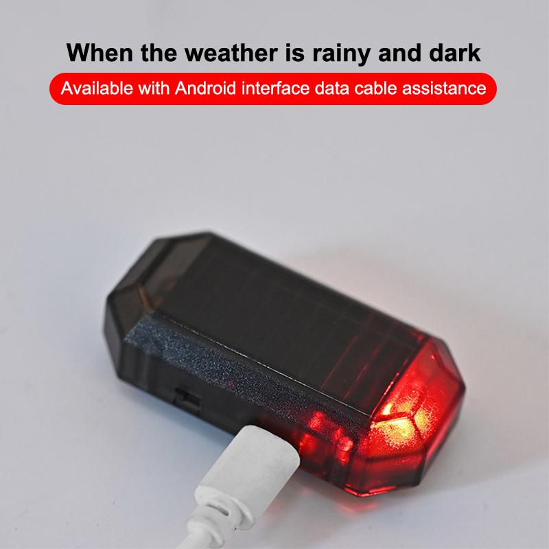 Car Mini LED Solar Power Warni - đánh giá và giá Solar Security Light
