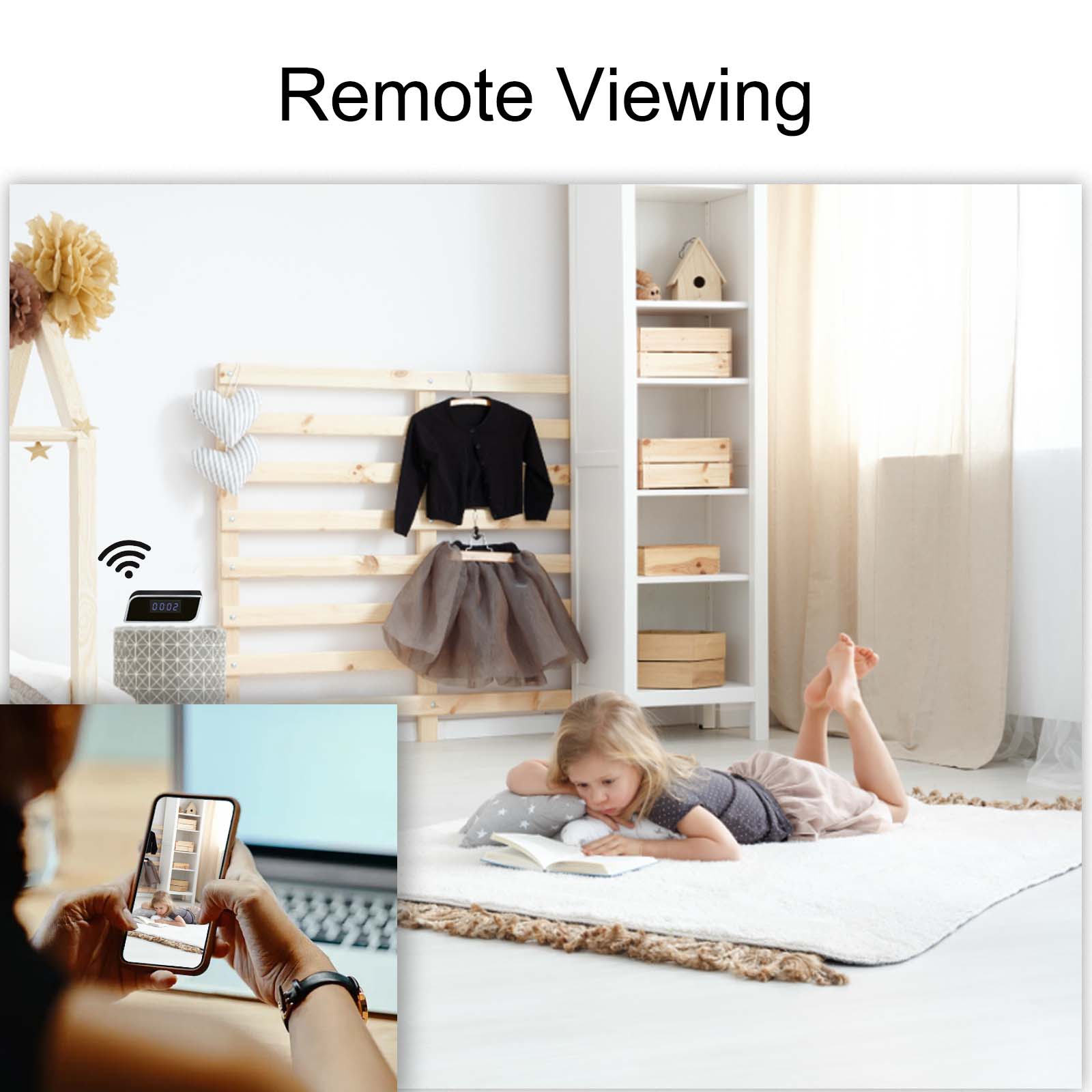 4K Smart Clock Camera with WiF - đánh giá và giá Hidden Camera Clock