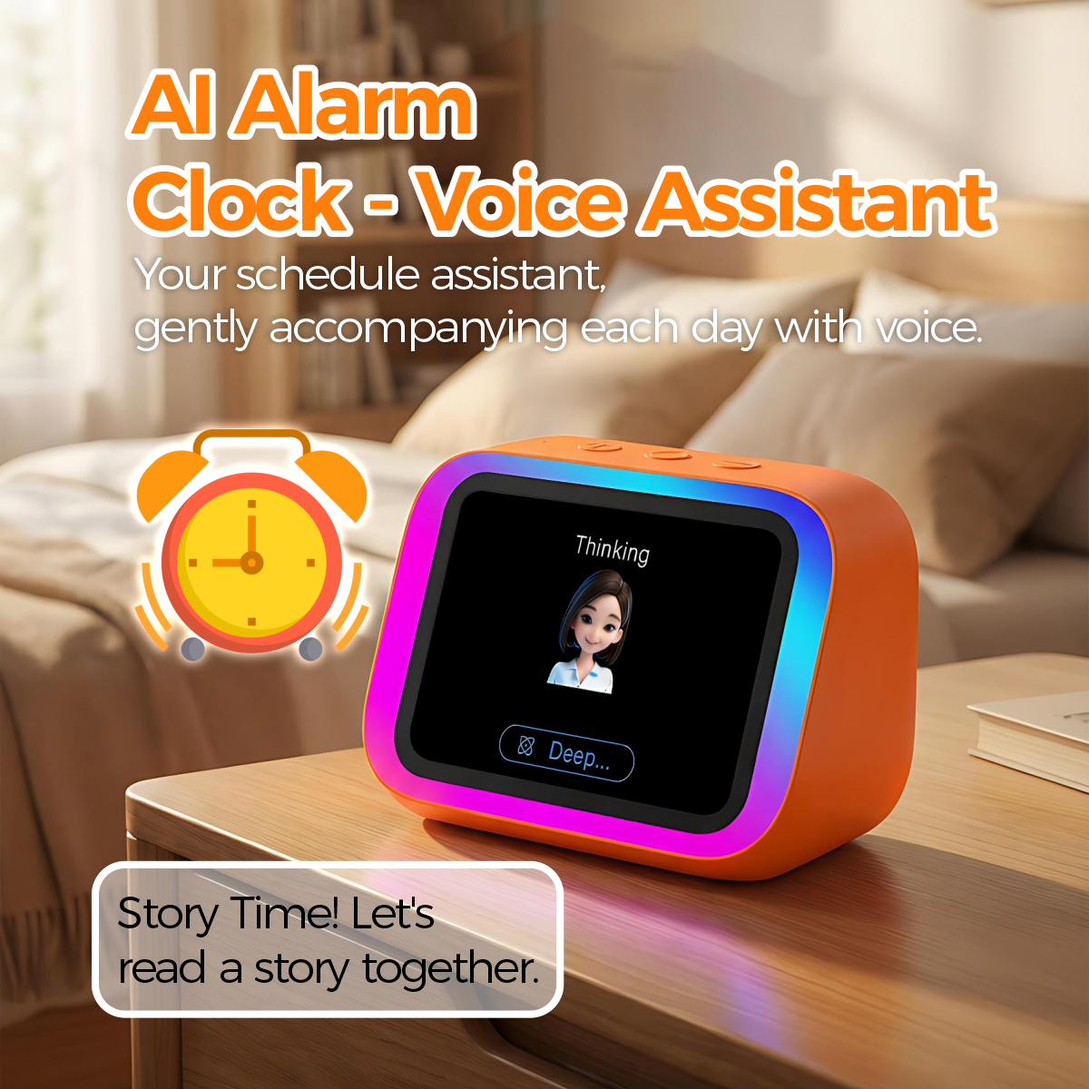 AI Bluetooth Speaker 5.4 AI vo - đánh giá và giá Home Security Electronics