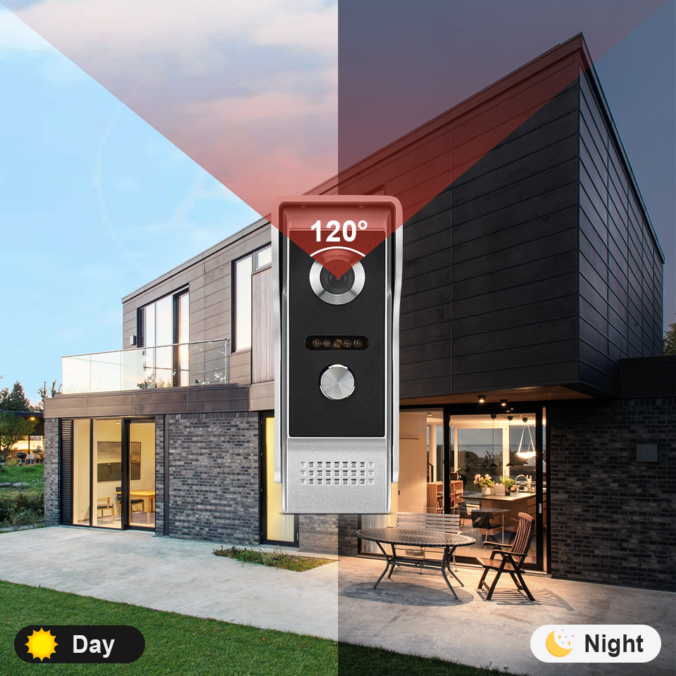 7Inch IPS Screen 2MP  Tuya Rem - đánh giá và giá Home Security Land
