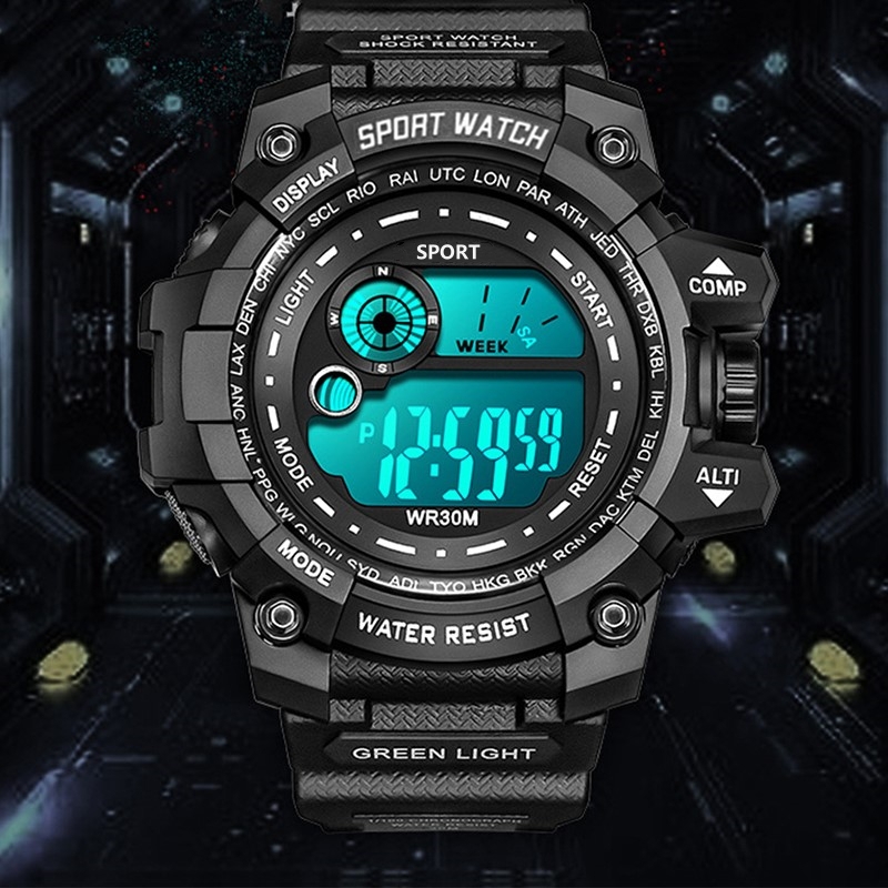 Digital Children's Watches Spo - đánh giá và giá Home Security Electronics