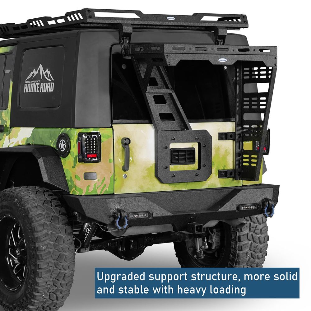 JK Tailgate Cargo Basket Rear  - đánh giá và giá Door Reinforcer Kit
