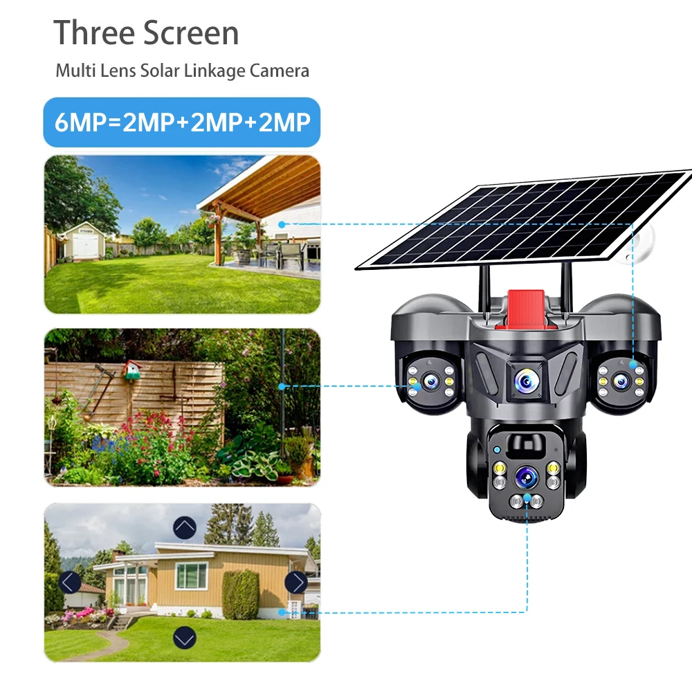 KERUI Outdoor PTZ 6MP 4G SIM W - đánh giá và giá Alarm Siren Outdoor