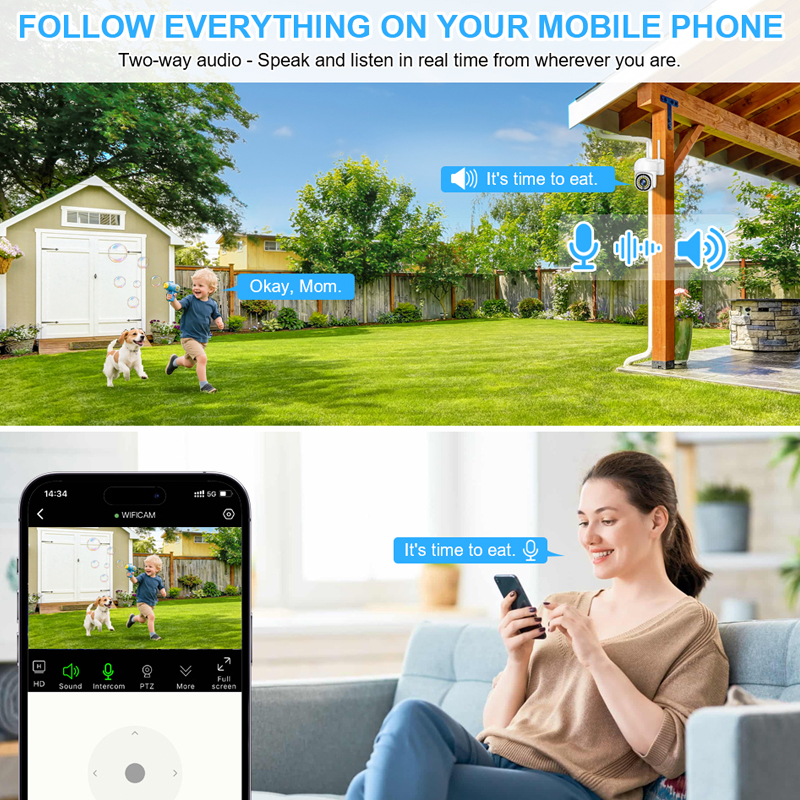Smar 3MP Wireless CCTV Securit - đánh giá và giá Alarm Siren Outdoor