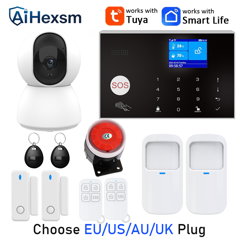 WIFI Camera GSM Alarm System S - đánh giá và giá Home Zone Security Camera