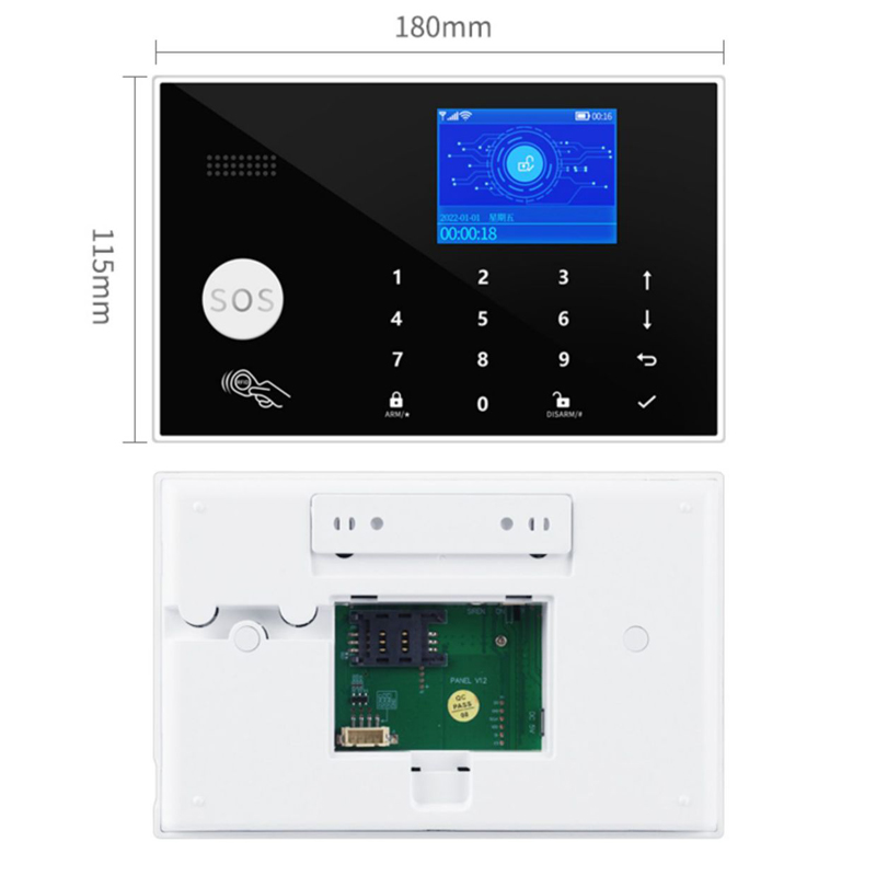 WIFI Camera GSM Alarm System S - đánh giá và giá Home Zone Security Camera