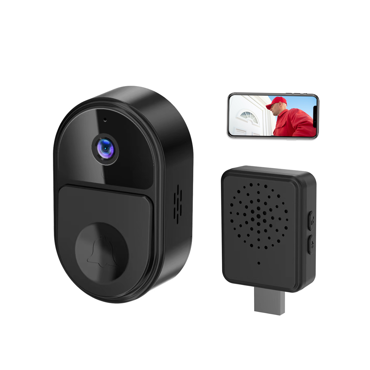 720P Tuya APP WiFi Doorbell Lo - đánh giá và giá Home Security Land