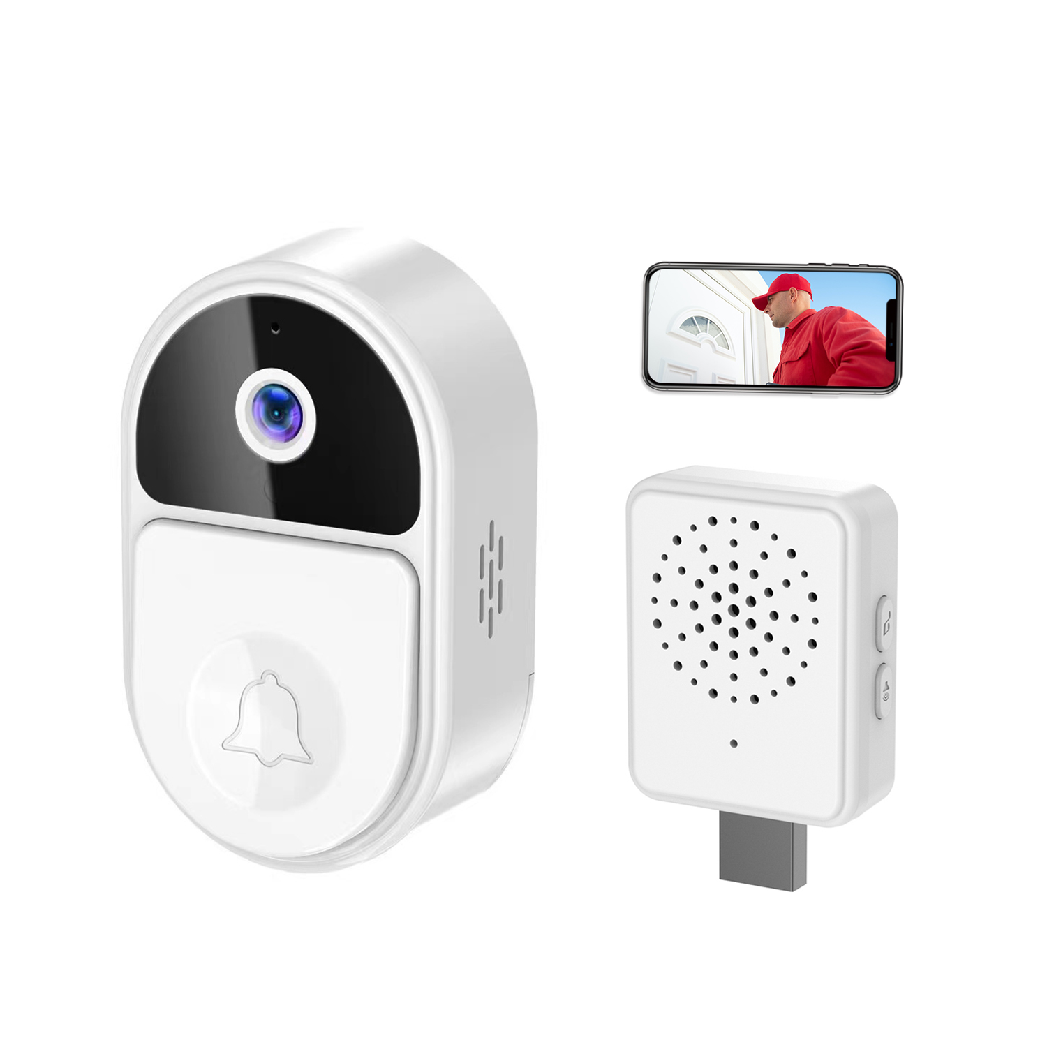 720P Tuya APP WiFi Doorbell Lo - đánh giá và giá Home Security Land