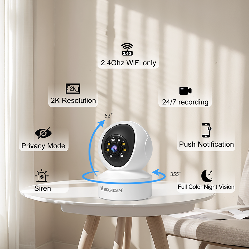 Vstarcam Indoor Security Camer - đánh giá và giá Home Zone Security Camera